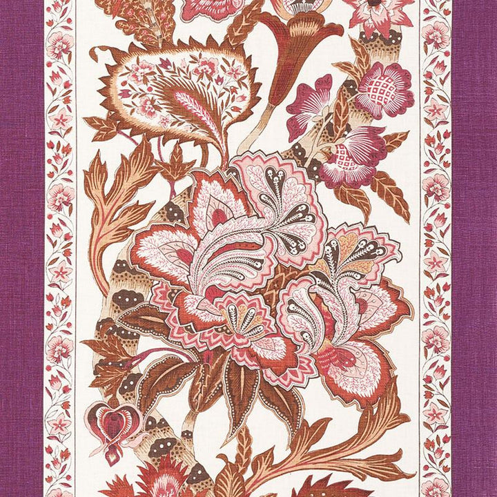 Anjou Stripe Rose 178523 by Schumacher Designer Fabric Timothy Corrigan 18.0" - Swanky Fabrics -