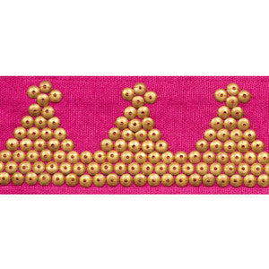 Tim Tim Tape Magenta 77251 by Schumacher Designer Trim