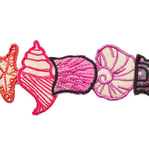 Sea Treasures Tape Pink 77261 by Schumacher Designer Trim