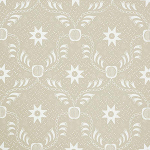 Lancaster Sand 5010081 by Schumacher Designer Wallpaper