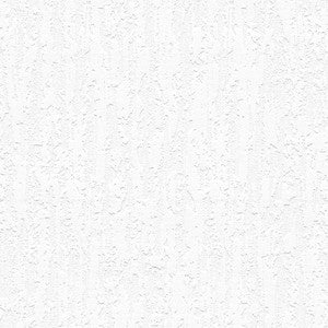 Antoni White Plaster Paintable Wallpaper by Brewster Designer