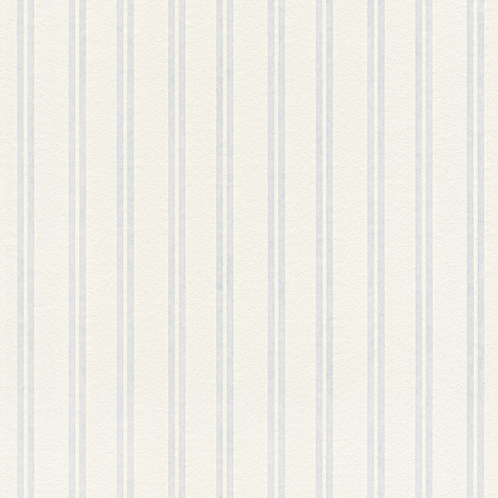 Elliott White Paintble Stripe Wallpaper by Brewster Designer PaintWorks Covers about 57.5 square feet 20.9-in by 33-ft long roll Unpasted 0 - Swanky Fabrics -