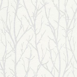 Redford White Birch Paintable Wallpaper by Brewster Designer
