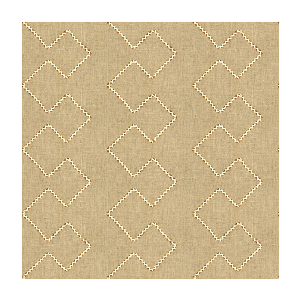 Mythical Lines Stucco by Kravet Design Designer Fabric MUSEUM OF NEW MEXICO LINEN - 72%;FIBRE - 20%;COTTON - 8% India Horizontal: 9 and Vertical: 6 50 - Swanky Fabrics -