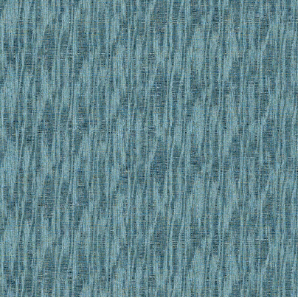 Seaton Teal Linen Texture Wallpaper by Advantage Designer Beyond Textures Covers about 57.8 square feet 21-in by 33-ft long roll Unpasted 0 - Swanky Fabrics -