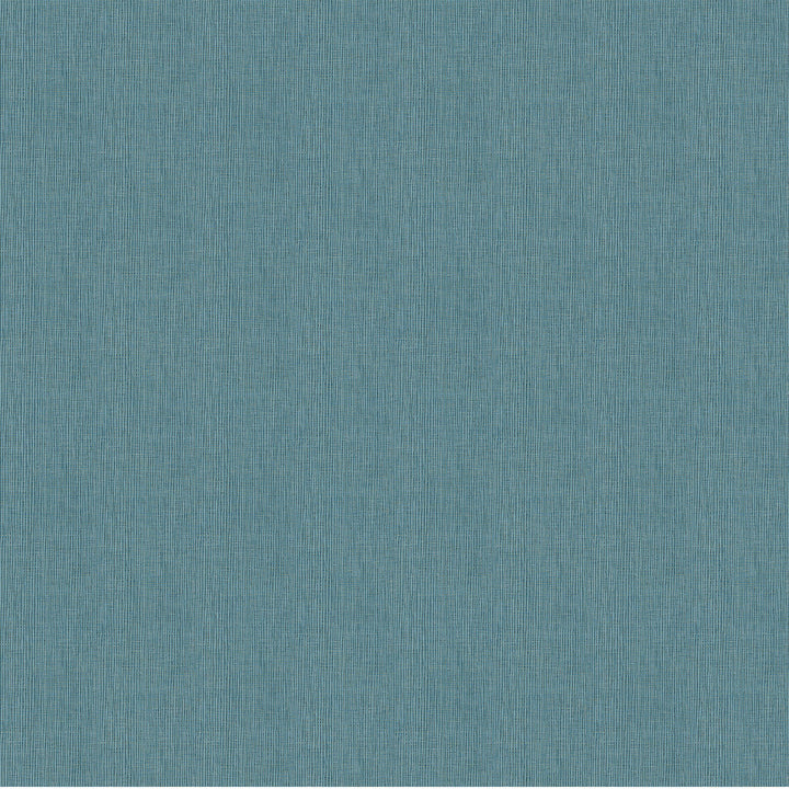 Seaton Teal Linen Texture Wallpaper by Advantage Designer Beyond Textures Covers about 57.8 square feet 21-in by 33-ft long roll Unpasted 0 - Swanky Fabrics -