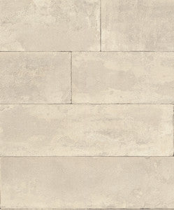 Lanier Neutral Stone Plank Wallpaper by Advantage Designer