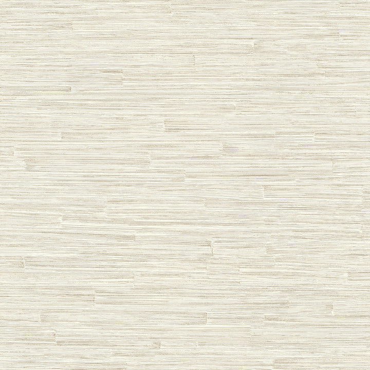 Hutton Cream Tile Wallpaper by Advantage Designer Beyond Textures Covers about 57.8 square feet 21-in by 33-ft long roll Unpasted 10.4 - Swanky Fabrics -