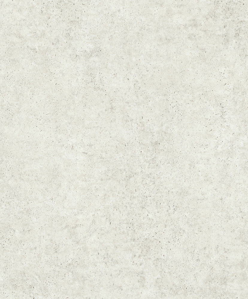 Joaquin Light Grey Faux Cement Wallpaper by Advantage Designer Geo & Textures Covers about 57.5 square feet 20.9-in by 33-ft long roll Unpasted 0 - Swanky Fabrics -