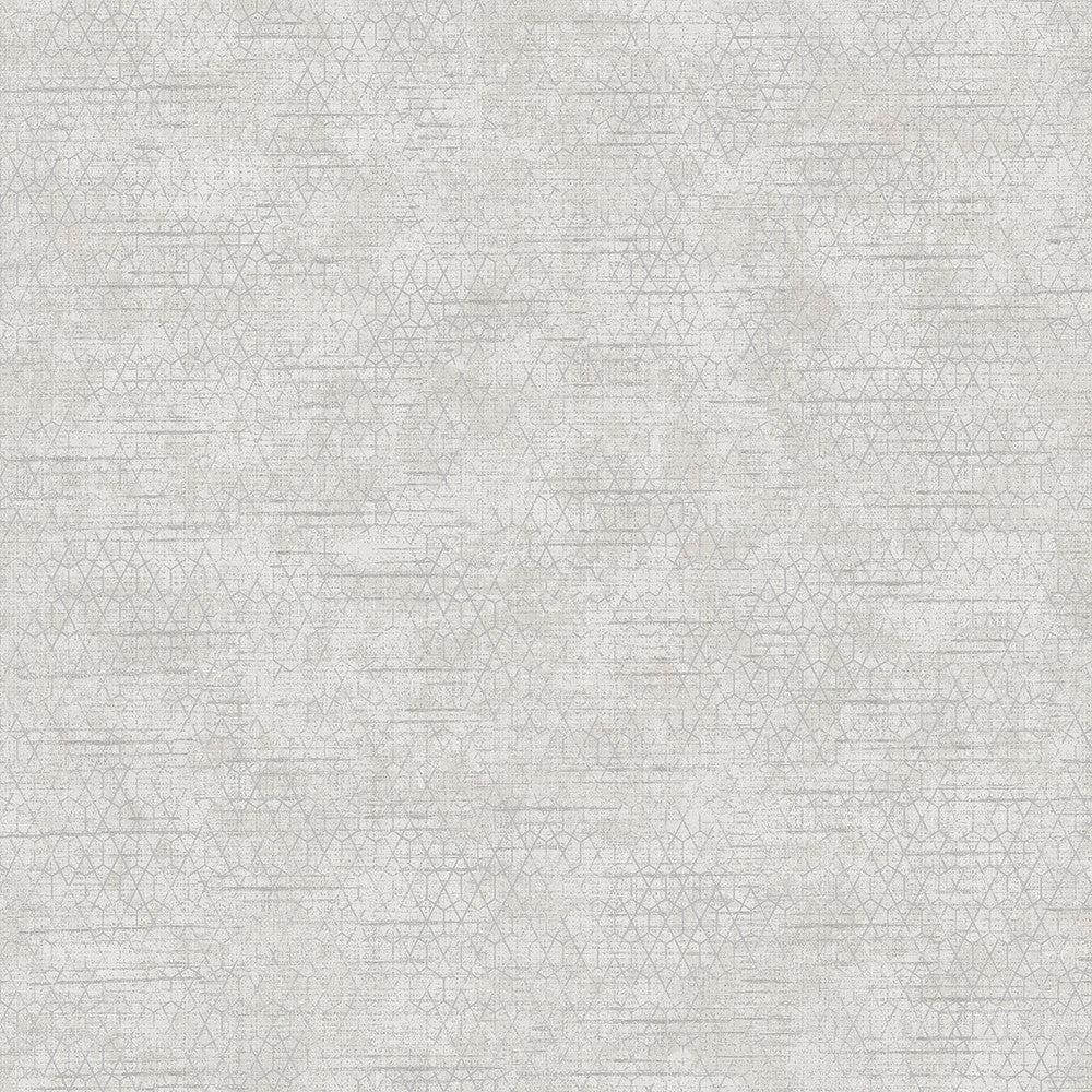 Elias Light Grey Gridline Wallpaper by Advantage Designer Geo & Textures Covers about 57.5 square feet 20.9-in by 33-ft long roll Unpasted 10.5 - Swanky Fabrics -