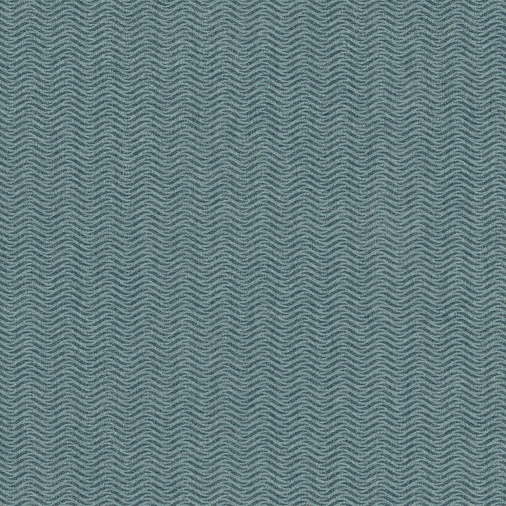 Jude Teal Woven Waves Wallpaper by Advantage Designer Geo & Textures Covers about 57.5 square feet 20.9-in by 33-ft long roll Unpasted 10.5 - Swanky Fabrics -