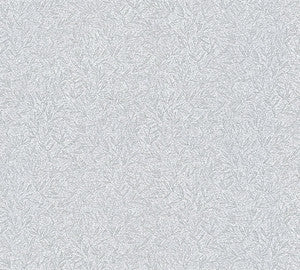Sayuri Silver Leaf Trail Wallpaper by Advantage Designer
