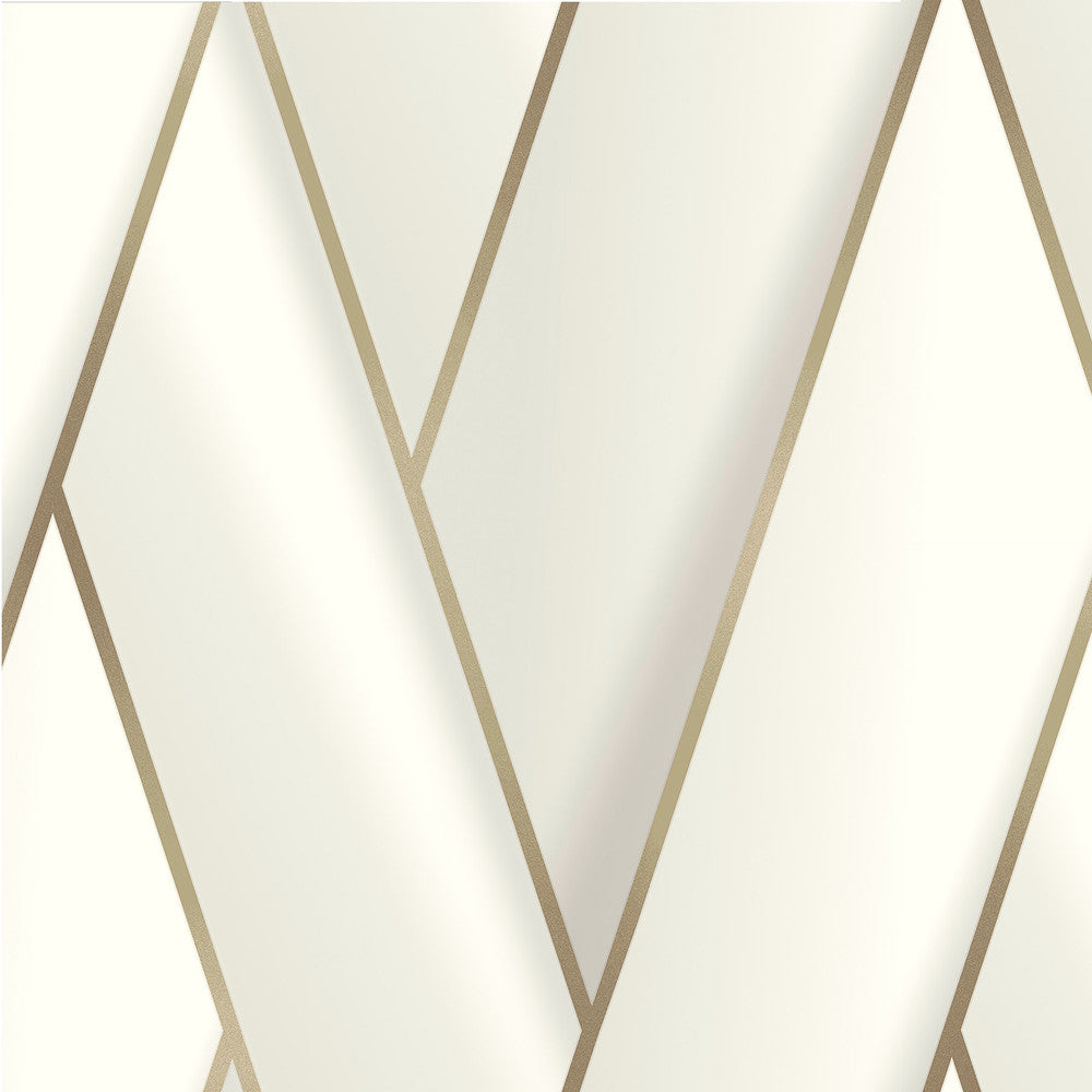 Manfred White Modern Herringbone Wallpaper by Advantage Designer Passport Covers about 57.5 square feet 20.9-in by 33-ft long roll Unpasted 12.6 - Swanky Fabrics -