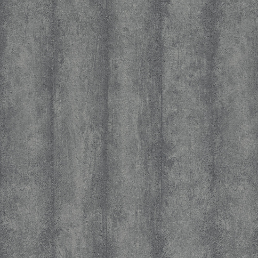 Flint Grey Wood Wallpaper by Advantage Designer Passport Covers about 57.5 square feet 20.9-in by 33-ft long roll Unpasted 0 - Swanky Fabrics -