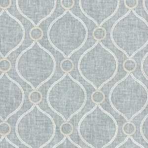 Curveball Emb Sterling-Rb21 404154 by PKL Studio Designer Fabric