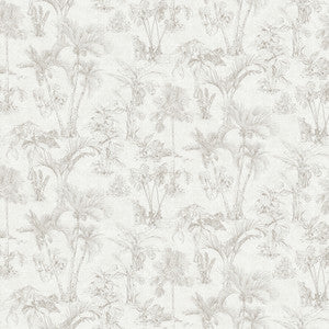 Zapata Off White Trees Wallpaper by Advantage Designer