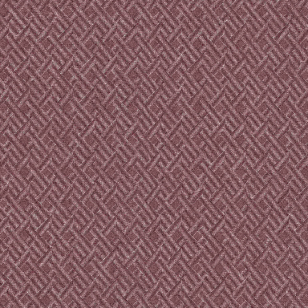 Peugot Merlot Geometric Wallpaper by Advantage Designer Cuba Covers about 57.5 square feet 20.9-in by 33-ft long roll Unpasted 0 - Swanky Fabrics -