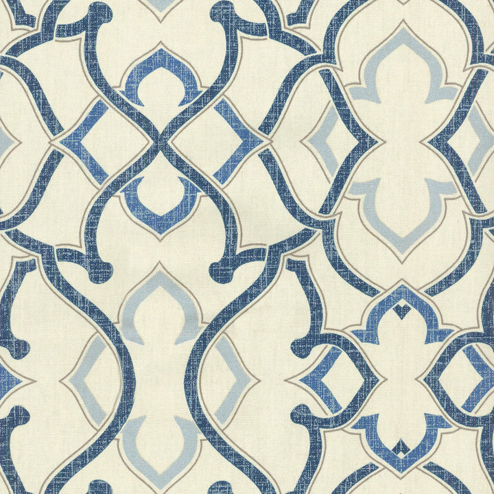 Linked/ SD Midnight 404622 by PKL Studio Designer Fabric - 100% Polyester 51000 Horizontal: 13.5 and Vertical: 13.5 54 - Swanky Fabrics -