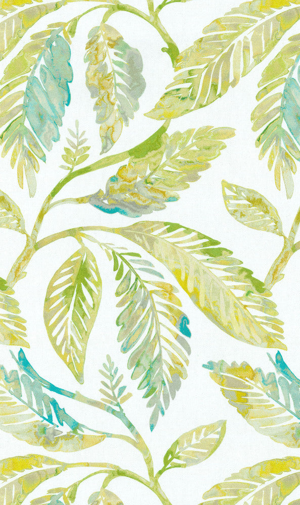 Creative Flow Palm 405003 by PKL Studio Designer Fabric - 100% COTTON Spain 51000 Horizontal: 13.5 and Vertical: 25.25 54 - Swanky Fabrics -