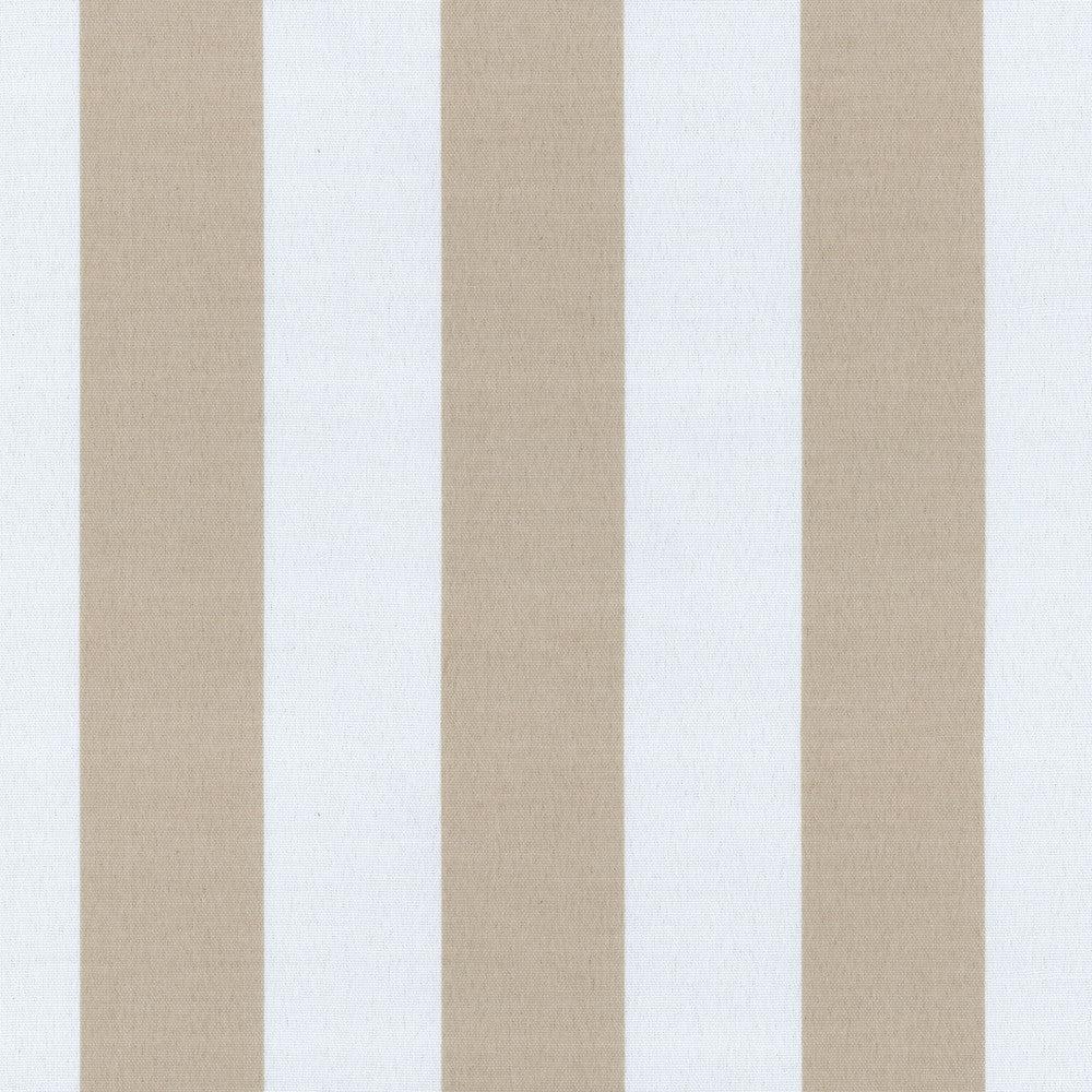 Od Canopy Stripe Toast 407341 by PKL Studio Designer Fabric - 100% Spun Polyester PAKISTAN Horizontal: 4.5 and Vertical: 0 54 - Swanky Fabrics -