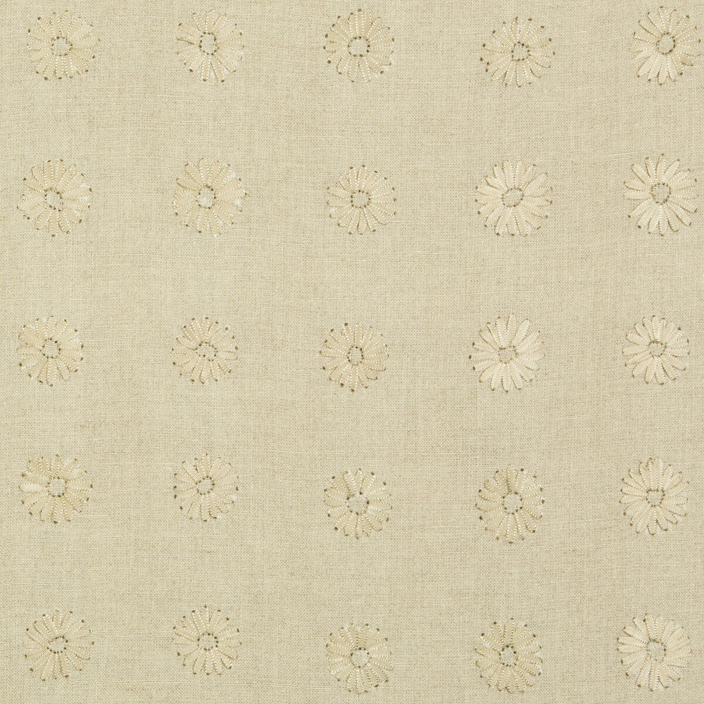 Daisy Linen by Kravet Couture Fabric Kravet Couture Fabric Daisy LinenFabric CALVIN KLEIN HOME LINEN - 65%;POLYESTER - 35% India </p><p>Repeat: H: 2.5, V: 2.5 52 - Fabric Carolina -