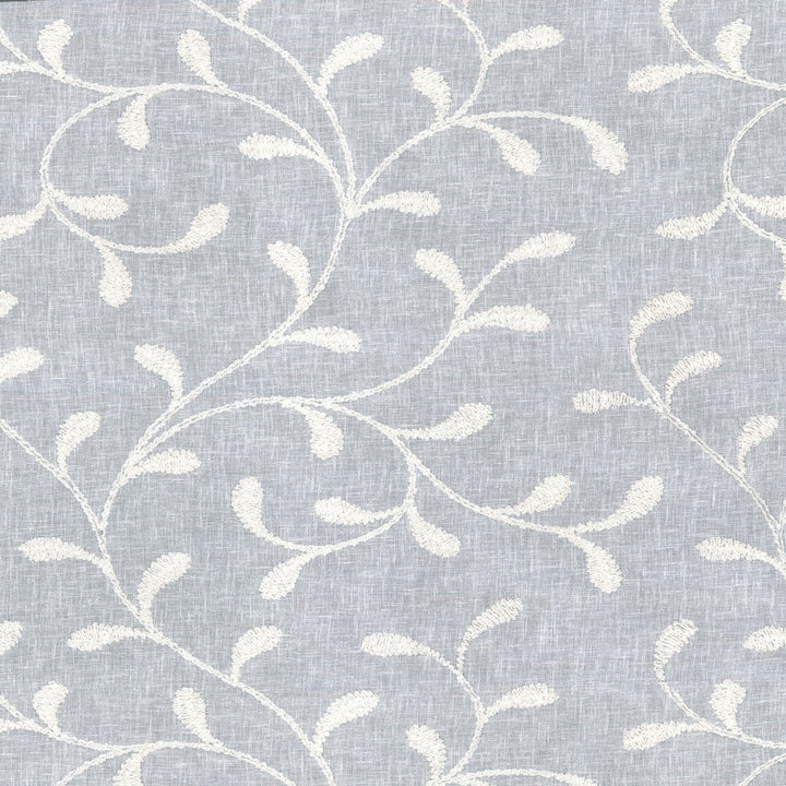 Frisee Vine Ivory 407960 by PKL Studio Designer Fabric - Base:80% Polyester 20% Cotton Embroid:100% Polyester INDIA Horizontal: 17 and Vertical: 18 54 - Swanky Fabrics -