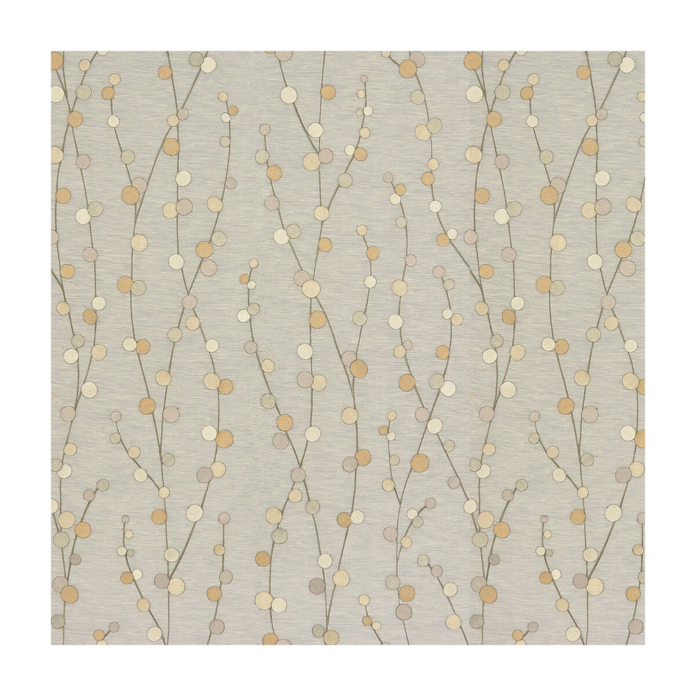 Sheer Pops Pebble by Kravet Couture Designer Fabric MODERN LUXE II LINEN - 75%;POLYESTER - 25% India Horizontal: 27 and Vertical: 36.5 53.5 - Swanky Fabrics -