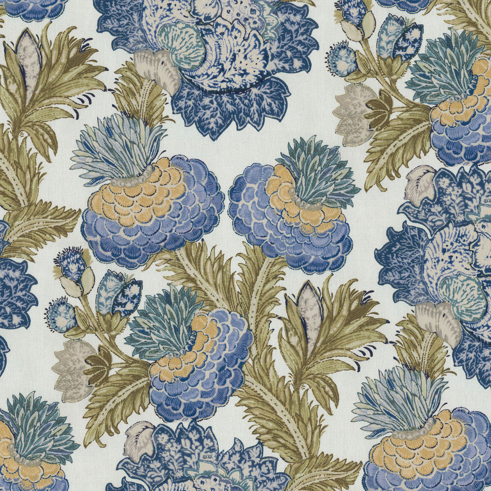 Balinese Garden/B Summer 408140 by PKL Studio Designer Fabric CULTURAL EXCHANGE I 100% Cotton CHINA Wyzenbeek 51,000 Horizontal: 13.50" and Vertical: 25.25" 54" - Swanky Fabrics -