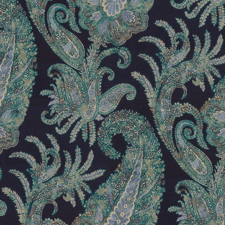 Peaceful Journey Ink 408160 by PKL Studio Designer Fabric - 55% Linen 45% Cotton CHINA 15000 Horizontal: 13.5 and Vertical: 25.25 54 - Swanky Fabrics -