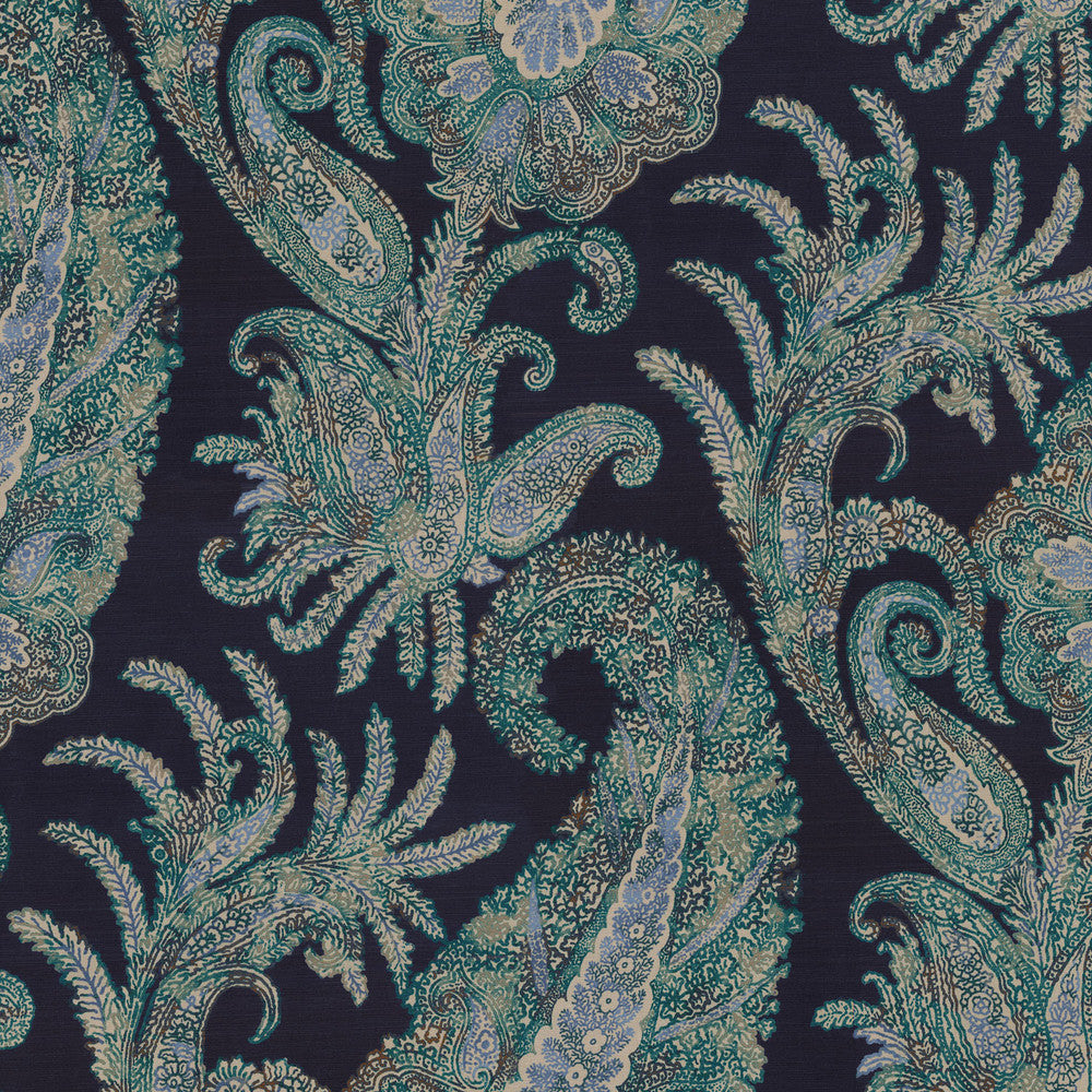 Peaceful Journey Ink 408160 by PKL Studio Designer Fabric - 55%Linen 45%Cotton CHINA 15000 Horizontal: 13.5 and Vertical: 25.25 54 - Swanky Fabrics -