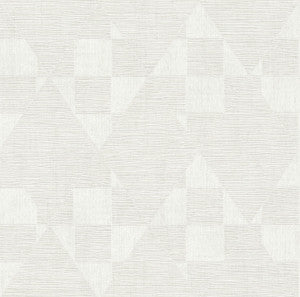 Wegener Champagne Geometric Wallpaper by Advantage Designer