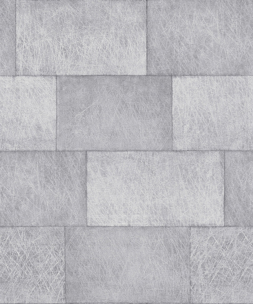 Lyell Light Grey Stone Wallpaper by Advantage Designer Titanium Covers about 57.5 square feet 20.9-in by 33-ft long roll Unpasted 25.2 - Swanky Fabrics -