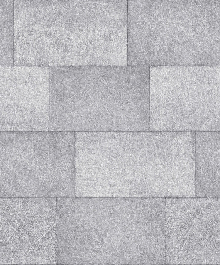 Lyell Light Grey Stone Wallpaper by Advantage Designer Titanium Covers about 57.5 square feet 20.9-in by 33-ft long roll Unpasted 25.2 - Swanky Fabrics -