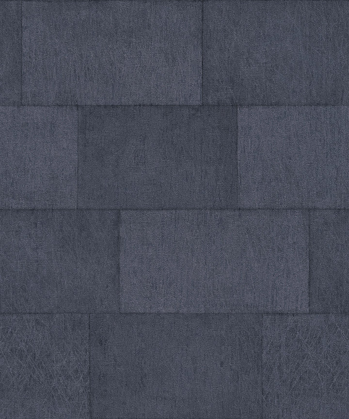 Lyell Dark Blue Stone Wallpaper by Advantage Designer Titanium Covers about 57.5 square feet 20.9-in by 33-ft long roll Unpasted 25.2 - Swanky Fabrics -
