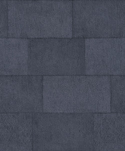 Lyell Dark Blue Stone Wallpaper by Advantage Designer