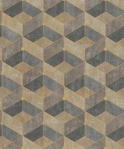 Muir Neutral Geo Wallpaper by Advantage Designer