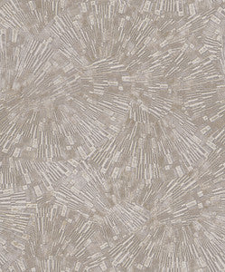Agassiz Light Brown Burst Wallpaper by Advantage Designer