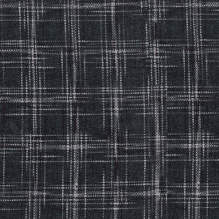 Hampton Plaid Domino 408200 by PKL Studio Designer Fabric - 77%Polyester 23%Cotton India 51000 Horizontal: 2.75 and Vertical: 2.25 54 - Swanky Fabrics -