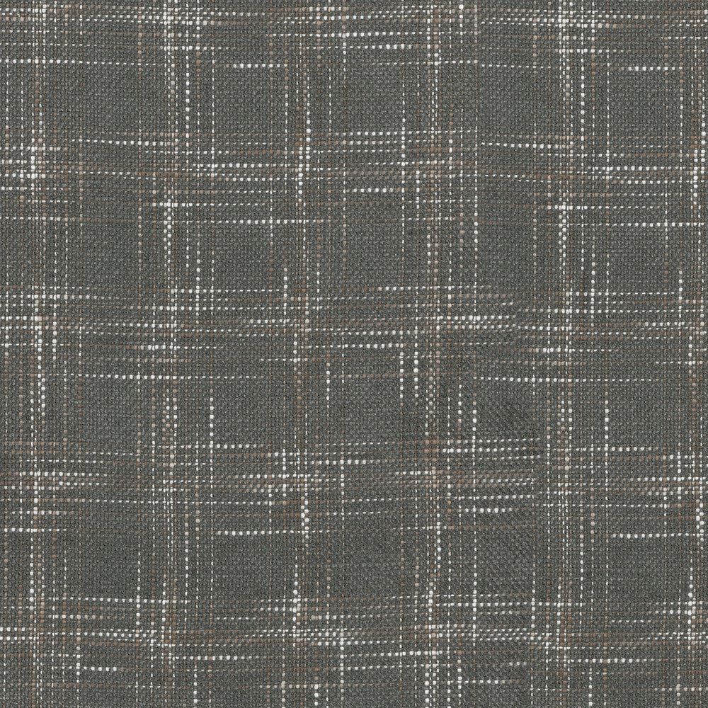 Hampton Plaid Fossil 408203 by PKL Studio Designer Fabric - 77% Polyester 23% Cotton INDIA 51000 Horizontal: 2.25 and Vertical: 2.75 54 - Swanky Fabrics -