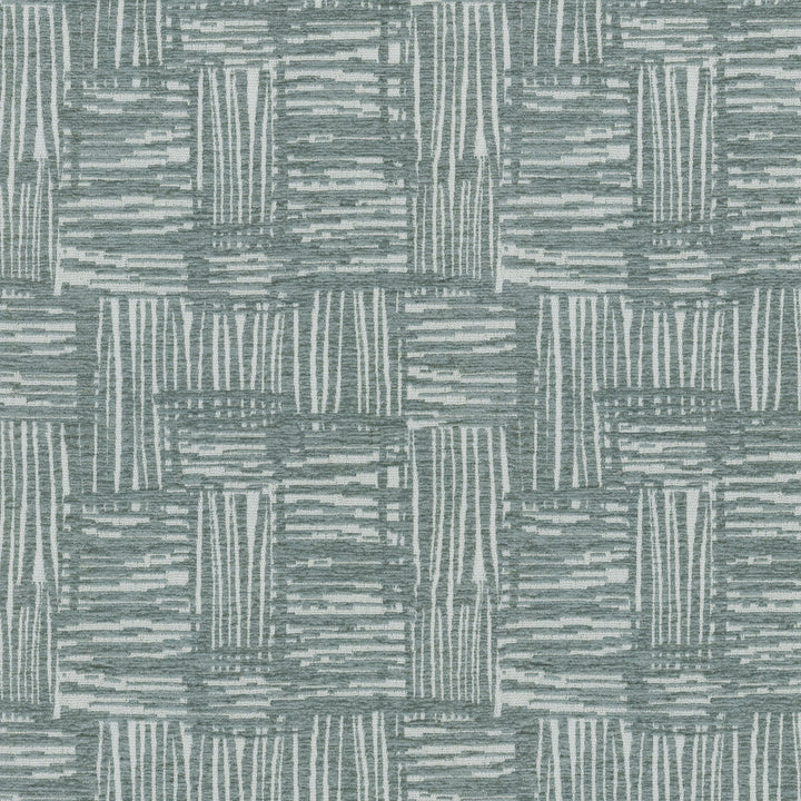 Crosshatch Seaglass 408220 by PKL Studio Designer Fabric - Face:100% Polyester Back:100% Latex CHINA 40000 Horizontal: 7 and Vertical: 7 54 - Swanky Fabrics -