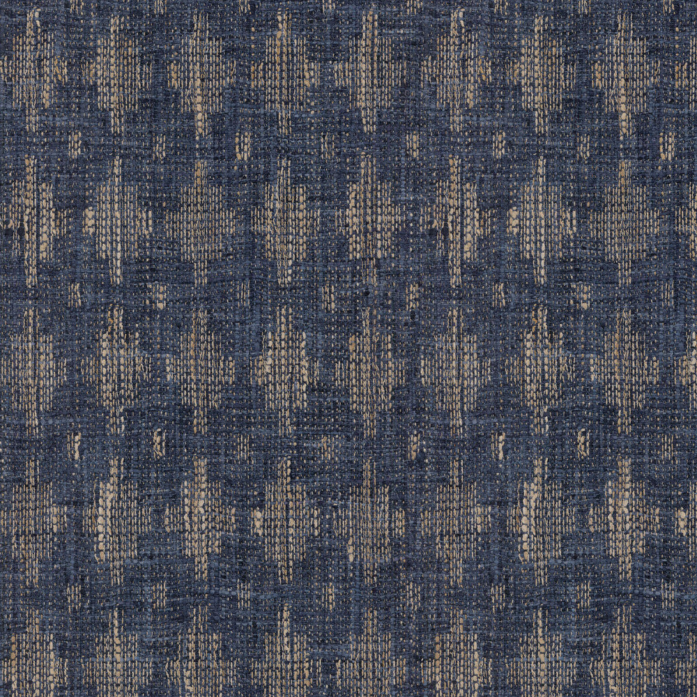 Seri Basket Denim 408280 by PKL Studio Designer Fabric - 100% Polyester (40% Recycled PLY Yarn) INDIA 51000 Horizontal: 1.5 and Vertical: 2.5 54 - Swanky Fabrics -