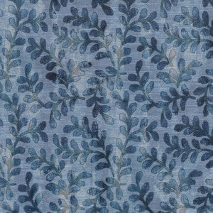 Leafing Through Indigo 408290 by PKL Studio Designer Fabric