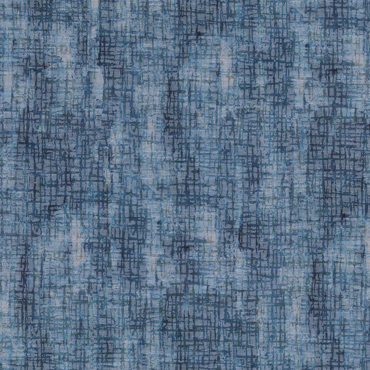 RIVER GRASS INDIGO 408300 by PKL Studio Designer Fabric - 100% Spun Polyester 9000 Horizontal: 17 and Vertical: 6.75 57 - Swanky Fabrics -