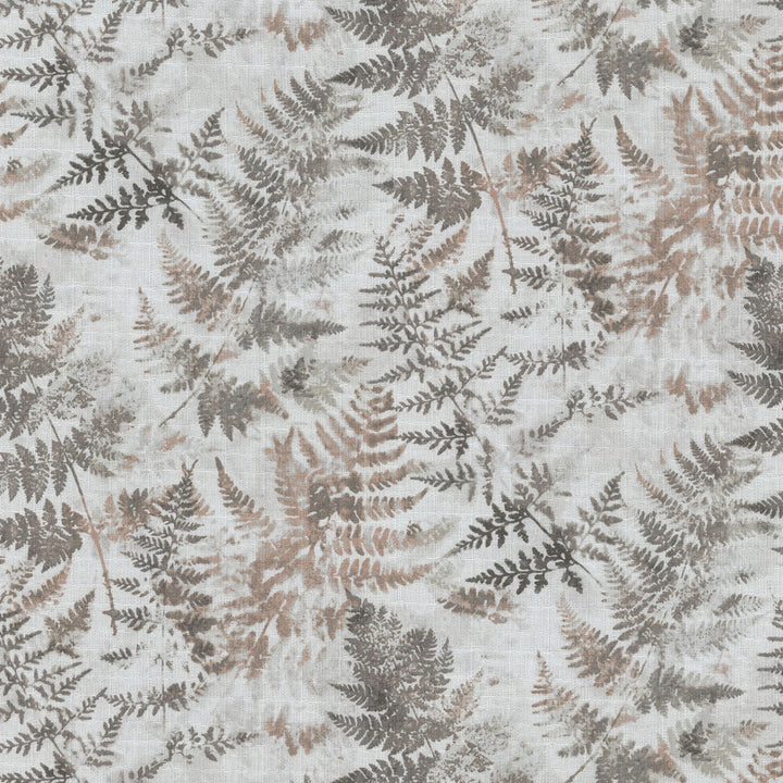 Fern Flutter Flint 408432 by PKL Studio Designer Fabric DESIGN BY NATURE I 100% Cotton PERU Wyzenbeek 24,000 Horizontal: 13.50" and Vertical: 25.25" 54" - Swanky Fabrics -