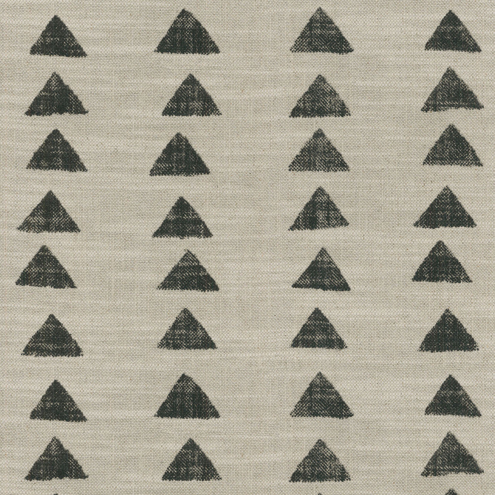 Nomadic Triangle Fossil 408450 by PKL Studio Designer Fabric SIMPLY SAID I 75% Cotton 25% Linen PAKISTAN Wyzenbeek 30,000 Horizontal: 13.50" and Vertical: 12.60" 54" - Swanky Fabrics -