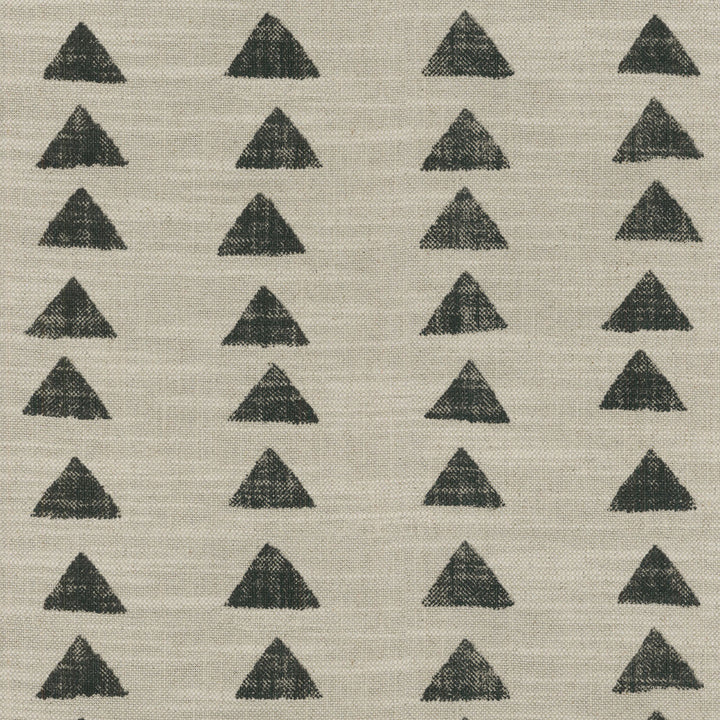 Nomadic Triangle Fossil 408450 by PKL Studio Designer Fabric - 75%Cotton 25%Linen PAKISTAN 30000 Horizontal: 13.5 and Vertical: 12.6 54 - Swanky Fabrics -