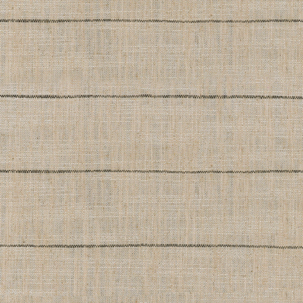 Huntington Stripe Jute 408511 by Performance Designer Fabric - 65%Polyester 20%Acrylic 15%Linen CHINA 51000 Horizontal: 0 and Vertical: 3 57 - Swanky Fabrics -