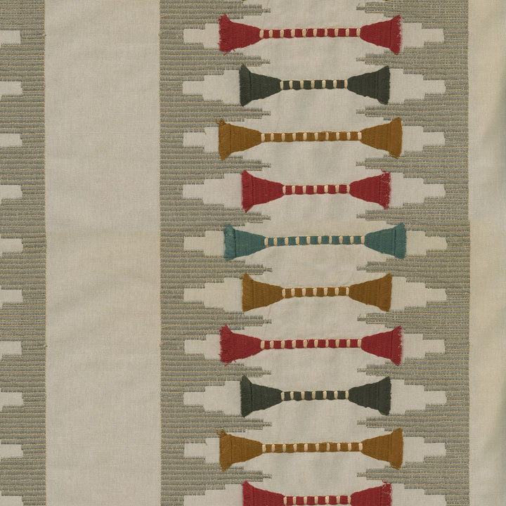Le Souk Emb Spice 408820 by PKL Studio Designer Fabric - 100%Cotton Embroid:100%Polyester INDIA 51000 Horizontal: 14.5 and Vertical: 12.25 57 - Swanky Fabrics -