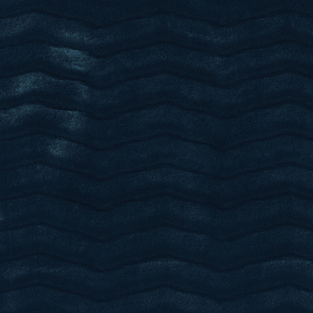 Lush Chevron Midnight 408833 by PKL Studio Designer Fabric - 100% Polyester China 51000 Horizontal: 6 and Vertical: 1.5 60 - Swanky Fabrics -