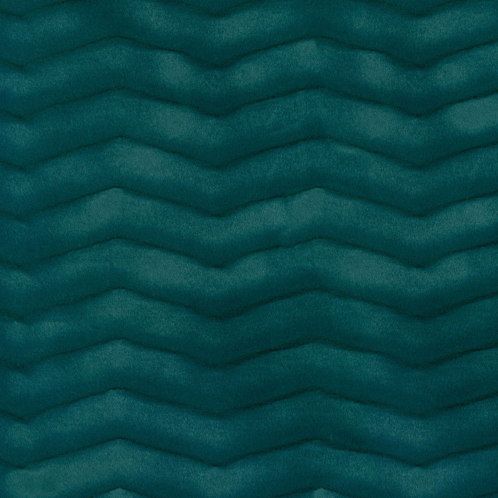 Lush Chevron Teal 408834 by PKL Studio Designer Fabric - 100% Polyester CHINA 51000 Horizontal: 6 and Vertical: 1.5 59 - Swanky Fabrics -